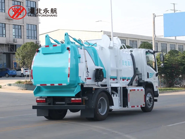 陕汽轩德纯电动餐厨垃圾车