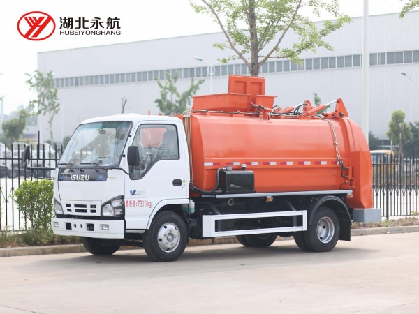 庆铃600P餐厨垃圾车