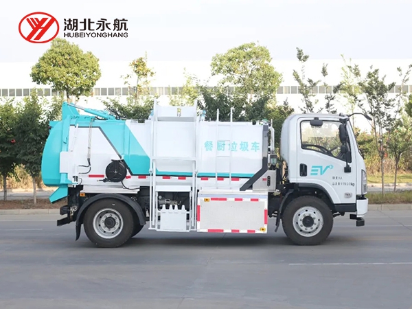 陕汽轩德纯电动餐厨垃圾车