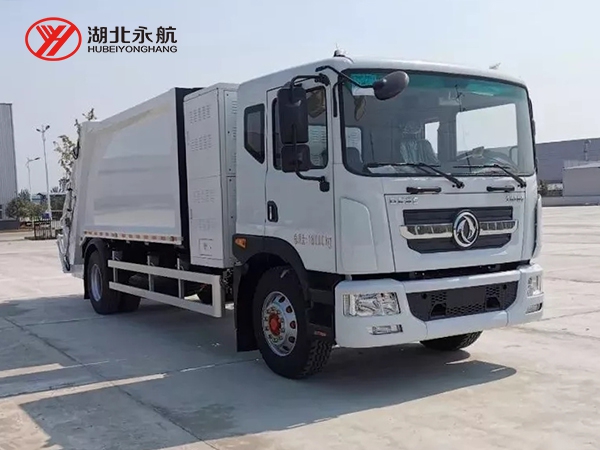 东风多利卡D9纯电动12方压缩式垃圾车