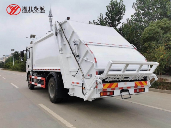 陕汽德龙L3000 14方压缩式垃圾车