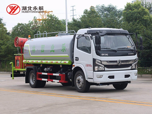 东风凯普特抑尘车（圆罐）