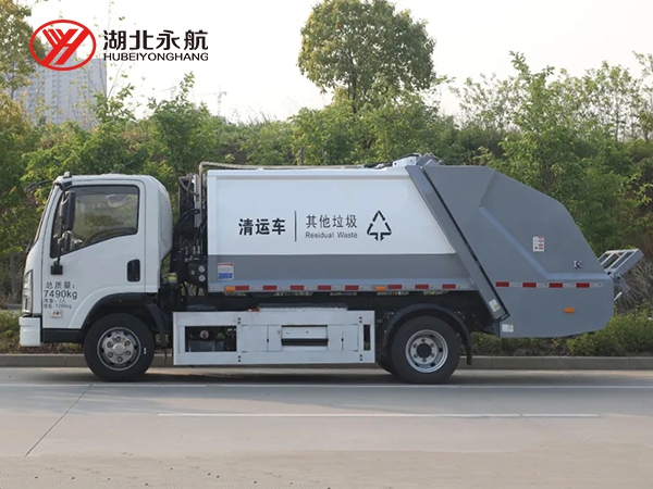 比亚迪T6纯电动6方压缩式垃圾车