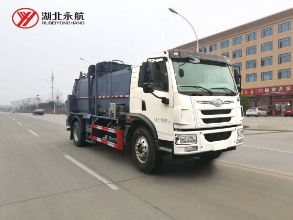 一汽解放龙V餐厨垃圾车