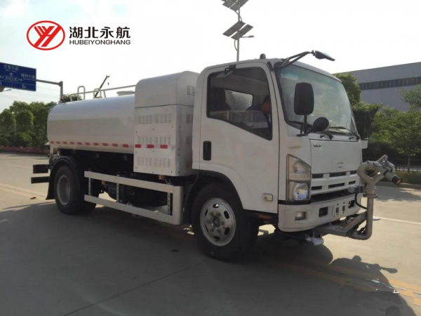 庆铃纯电动5方洒水车