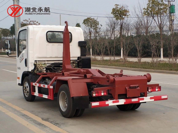 一汽解放虎V钩臂垃圾车