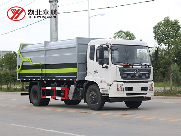 东风天锦对接垃圾车
