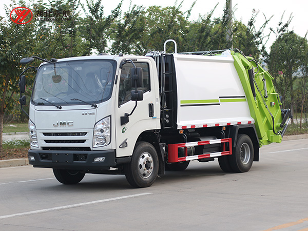 江铃凯运6方压缩式垃圾车