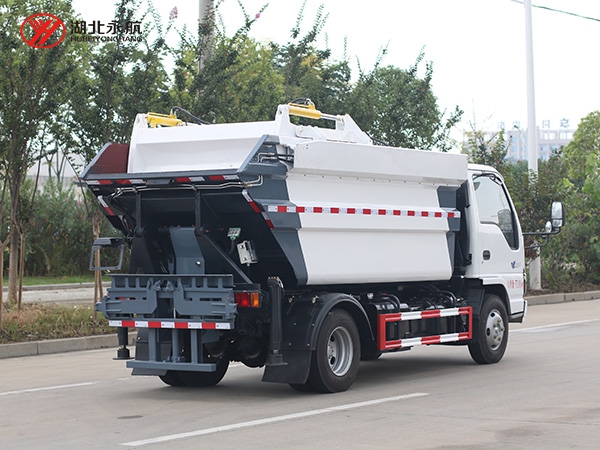 五十铃高位自装卸式垃圾车