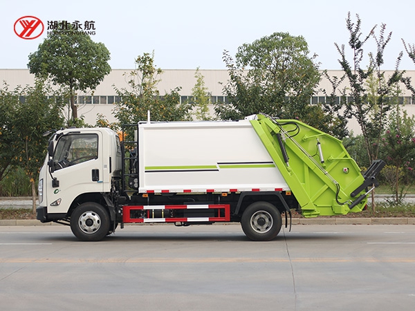 江铃凯运6方压缩式垃圾车