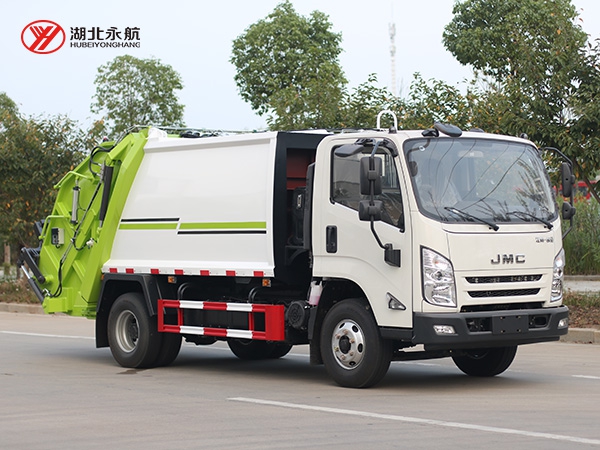 江铃凯运6方压缩式垃圾车