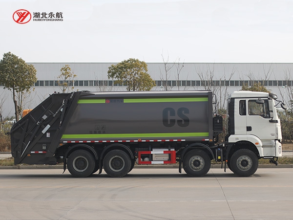 陕汽德龙20方压缩式垃圾车