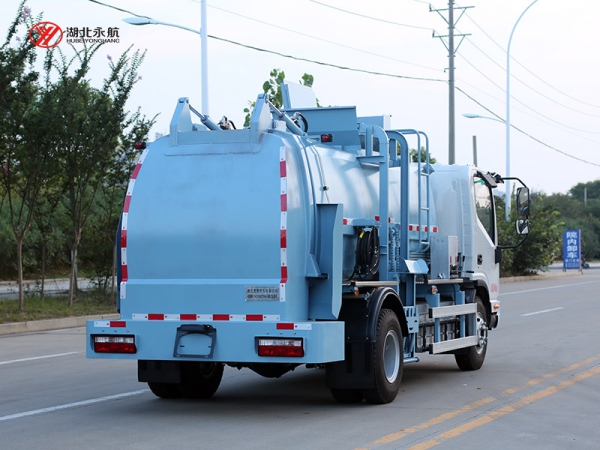 江淮帅铃纯电动餐厨垃圾车