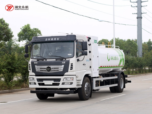 吉利龙腾纯电动洒水车