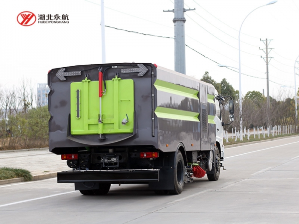 东风天锦洗扫车