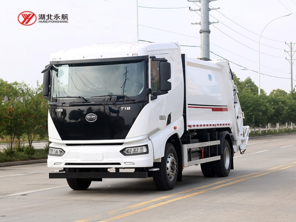 比亚迪T18纯电动12方压缩式垃圾车
