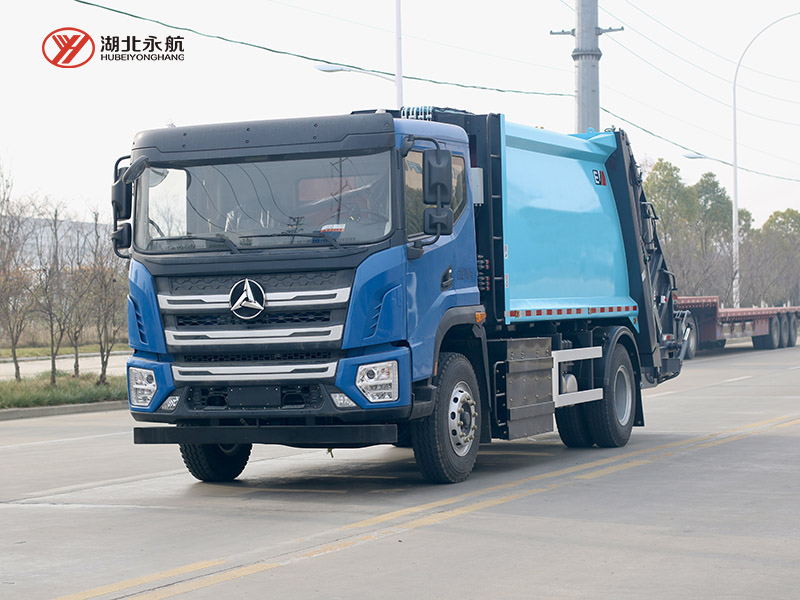 三一纯电动12方压缩式垃圾车