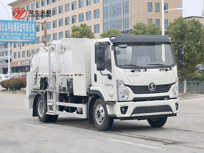 陕汽德创纯电动餐厨垃圾车