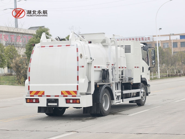 陕汽德创纯电动餐厨垃圾车